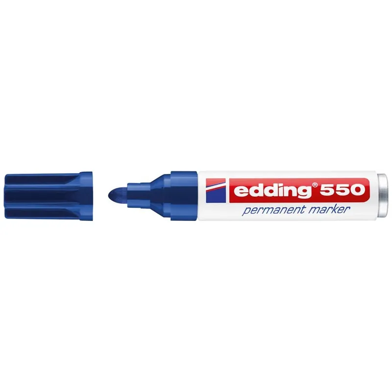 Edding Edding Permanetmarker "550" blau – Produktbild 3 von 4