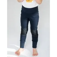 Babbily Babbily Robuste mitwachsende Leggings aus Bio-Baumwolle, Dunkelblau, – Produktbild 1 von 1