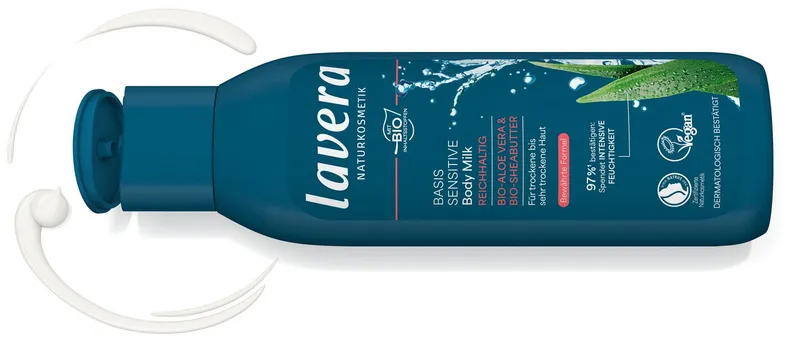 lavera lavera Reichhaltige Bodylotion basis sensitiv – Produktbild 5 von 6