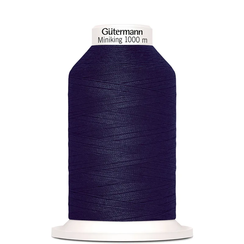 Gütermann Gütermann Miniking Nähgarn 1000m Dunkelblau Nr. 339, Dunkelblau nr. 339, – Produktbild 1 von 1