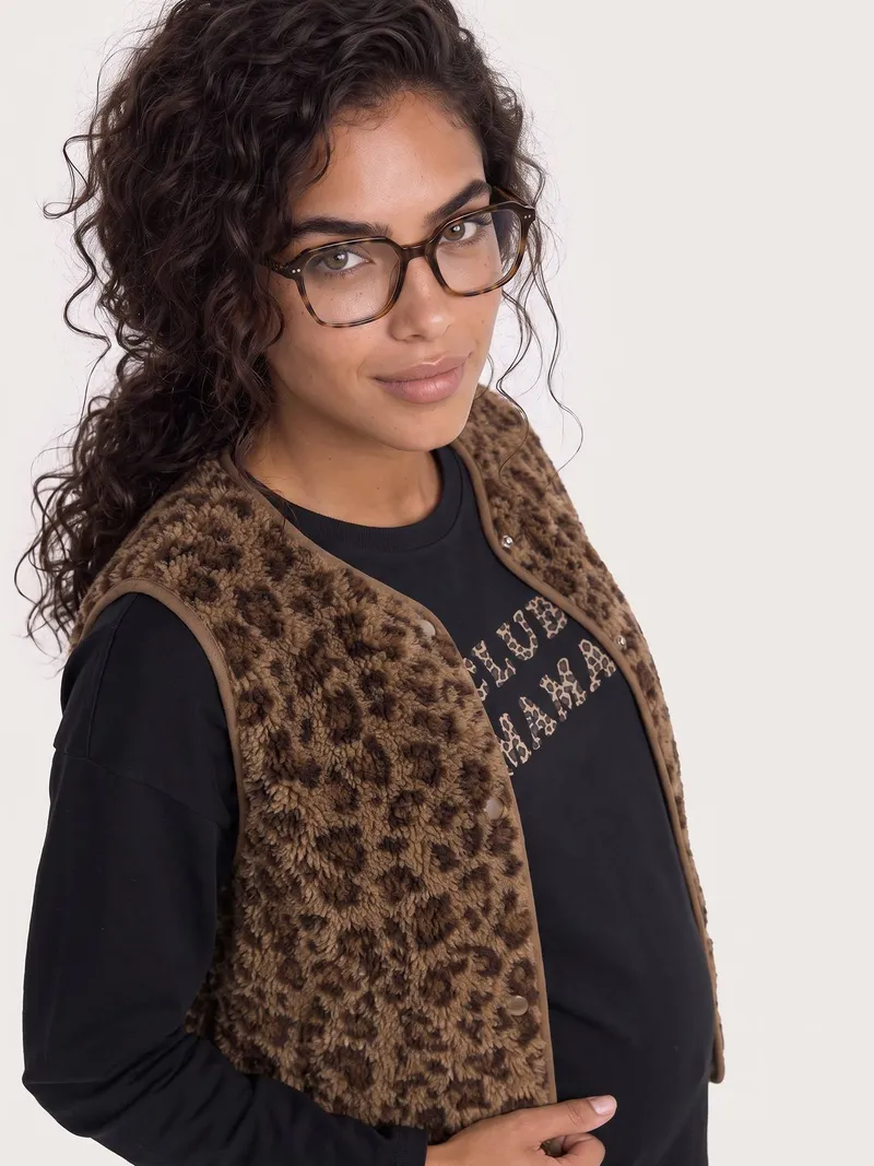 Vertbaudet Umstandsshirt mit verdeckten Stillöffnungen CLUB MAMA, Anthrazit, – Produktbild 4 von 4