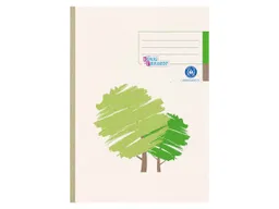 Notizbuch Grüner Baum kariert DIN A4 – Produktbild 1 von 1