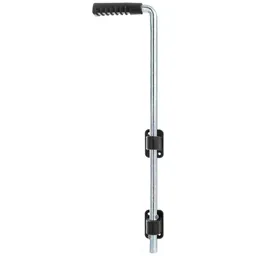 Alberts ALBERTS Bodenschieber, disp., Griff schwarz, Gesamthöhe 600 mm, Abstand Bolzen-Tor 40 mm – Produktbild 1 von 1