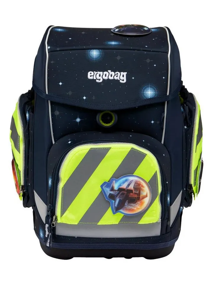 Ergobag Ergobag Schulranzen pack Sicherheitsset mit Reflektorstreifen (3-tlg), Gelb, – Produktbild 3 von 4