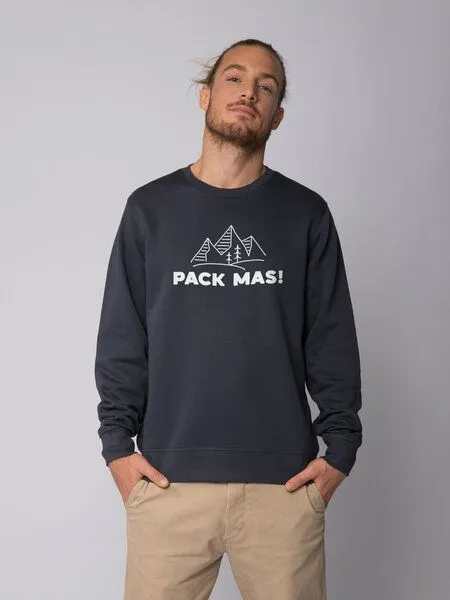 watapparel watapparel Sweatshirt Unisex Pack mas!, India ink grey, – Produktbild 2 von 3