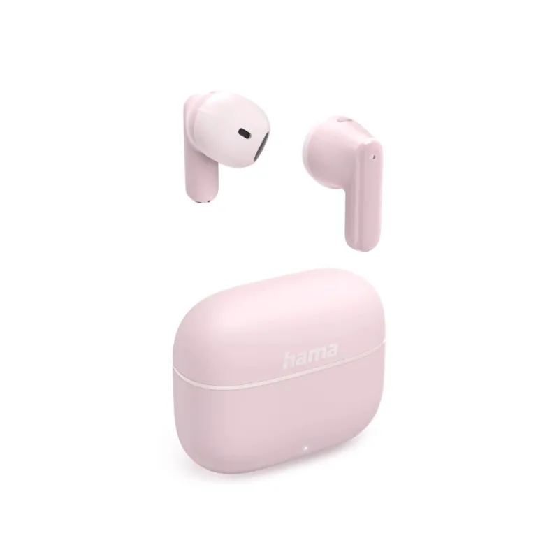 Hama Hama Bluetooth®-Kopfhörer "Freedom Light II", TWS Earbuds, Mikrofon, Rosa, – Produktbild 3 von 5