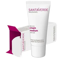 Santaverde Gesellschaft für Naturprodukte Santaverde Gesellschaft für Naturprodukte Aloe Vera Creme Medium ohne Duft – Produktbild 1 von 1