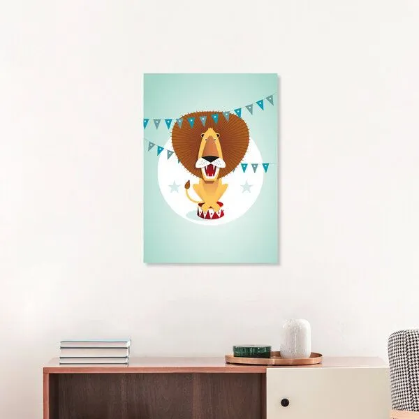 Photocircle Photocircle Poster / Leinwandbild - Zirkus-Löwe – Produktbild 4 von 8