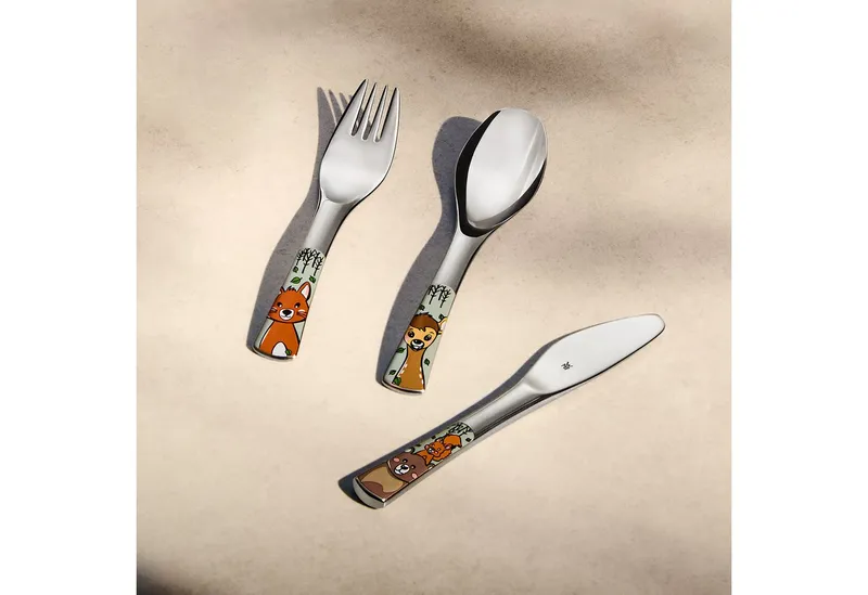 WMF WMF 4-teiliges Kinderbesteck-Set "Waldfreunde" – Produktbild 1 von 6