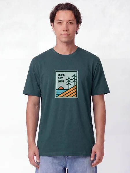 watapparel watapparel T-Shirt Unisex Let's Get Lost, Stargazer, – Produktbild 4 von 5