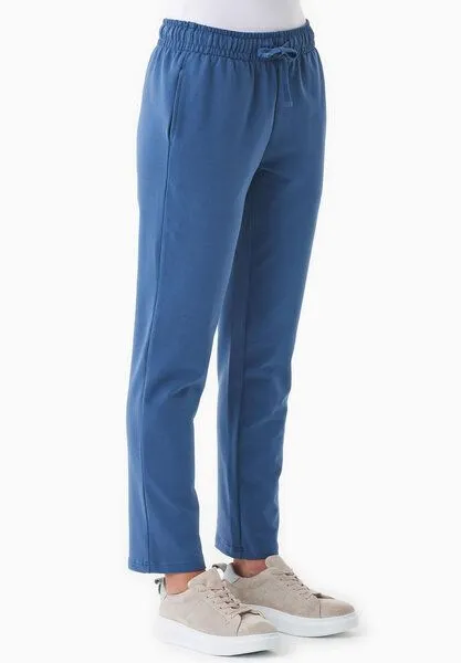 ORGANICATION ORGANICATION PARRLA | Leichte Sweathose aus Bio-Baumwolle, Light navy, – Produktbild 2 von 4