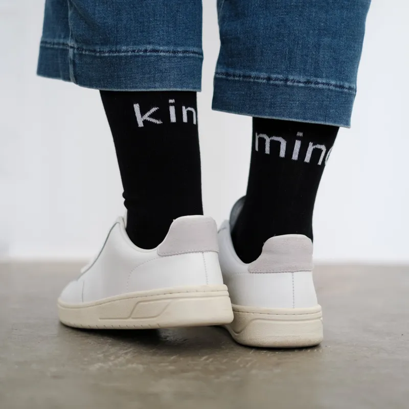 DAWN kind mind Socks - Classic - Black - Black / 43-46 – Produktbild 1 von 1