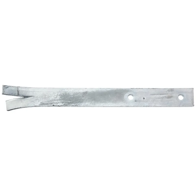 Alberts ALBERTS Zaunriegelhalter, feuerverzinkt, zum Einbetonieren, Länge 300 mm, Breite 30 mm – Produktbild 1 von 1