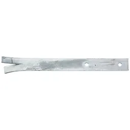 Alberts ALBERTS Zaunriegelhalter, feuerverzinkt, zum Einbetonieren, Länge 300 mm, Breite 30 mm – Produktbild 1 von 1
