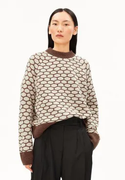 ARMEDANGELS ARMEDANGELS MULTI DOTS Damen Strickpullover aus Bio-Woll Mix – Produktbild 1 von 1