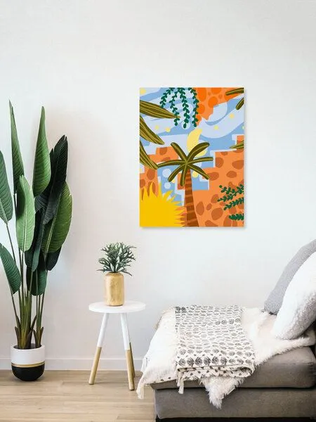 Photocircle Photocircle Poster / Leinwandbild - A Beautiful Day Begins With A Beautiful Mindset – Produktbild 4 von 4