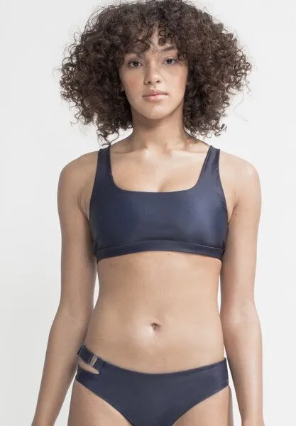 boochen boochen Bikini Top Caparica - Reversible Surf Bikini - Farbe, Midnight blue (nevy), – Produktbild 1 von 4