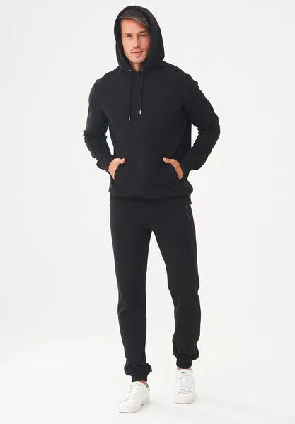 ORGANICATION ORGANICATION Hoodie aus Bio-Baumwolle, Black, – Produktbild 2 von 4