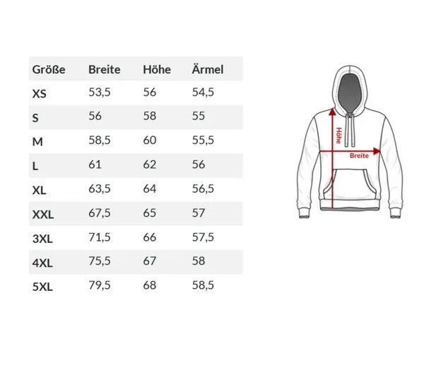 Build Your Brand Build Your Brand Ladies´ Organic Oversized Hoody flauschige Kapuze bis 5XL, Schwarz, – Produktbild 1 von 4