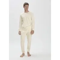 hessnatur hessnatur Pyjama Regular PURE NATURE aus reiner Bio-Baumwolle, Natur, – Produktbild 2 von 8