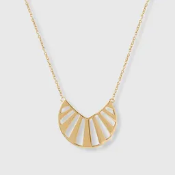 fejn jewelry fejn jewelry Kette 'sun' mit großem Sonnen Anhänger – Produktbild 1 von 1