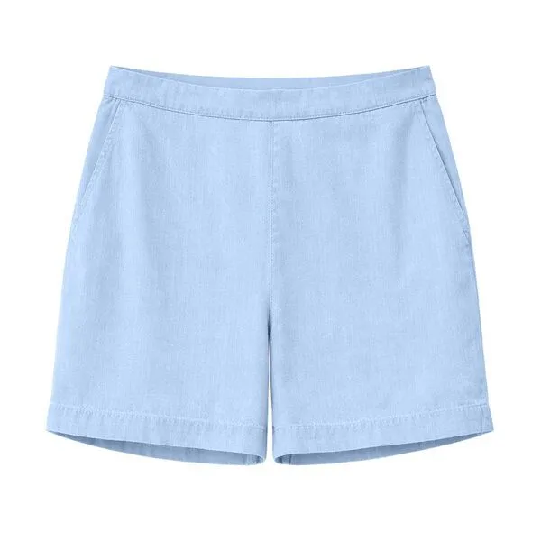 Mazine Mazine Shorts Tencel, Light blue wash, – Produktbild 1 von 4