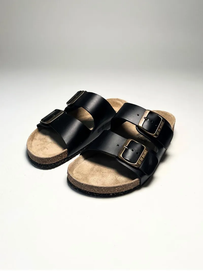 Get the Balance Get the Balance Leder-Sandale Modell: Mussulo, Black (glattleder), – Produktbild 1 von 2