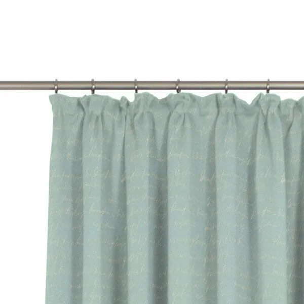 Nature by Adam Nature by Adam Vorhang aus Leinen & Bio-Baumwolle - Made in Germany - Scribble, Blau, – Produktbild 7 von 8