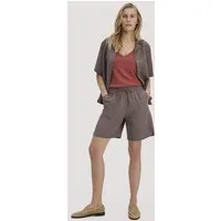 hessnatur hessnatur Shorts Relaxed aus weichem TENCEL Lyocell mit Leinen, Mocca, – Produktbild 1 von 1