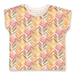 Sense Organics Sense Organics T-Shirt mit Blätter-Druck für Kinder, Modell DORA – Produktbild 1 von 1