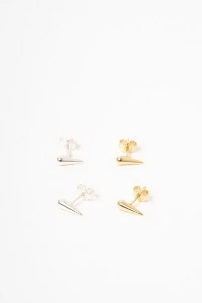 noemvri fashion label noemvri fashion label drop earrings Liselle, Gold, – Produktbild 2 von 3