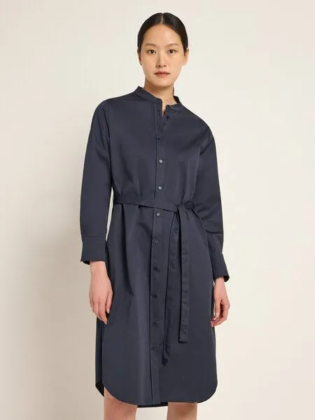 LANIUS LANIUS Midikleid (GOTS), Midnight, – Produktbild 1 von 4