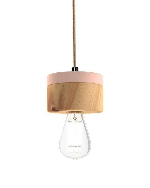 ALMUT von Wildheim ALMUT von Wildheim Zirbenlampe Pendelleuchte, Zartrosa, – Produktbild 2 von 4