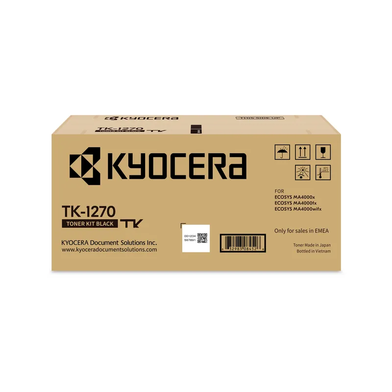 Kyocera Kyocera Toner TK-1270 schwarz – Produktbild 1 von 3
