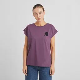 Dedicated DEDICATED Damen T-Shirt Visby Curious Cat – Produktbild 1 von 1