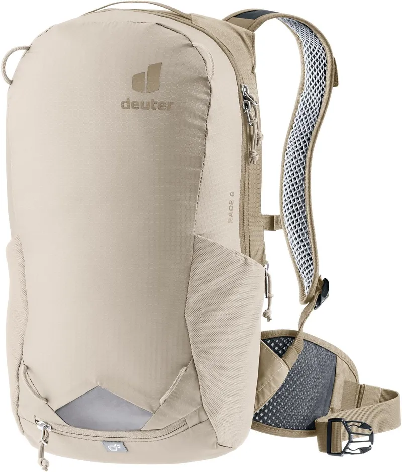Deuter Deuter Race 8 Fahrrad Rucksack (4426 alu/greystone) – Produktbild 1 von 2