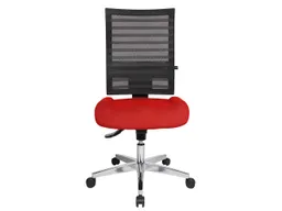 Topstar Topstar Bürodrehstuhl "P91NET" ohne Armlehnen rot – Produktbild 1 von 1
