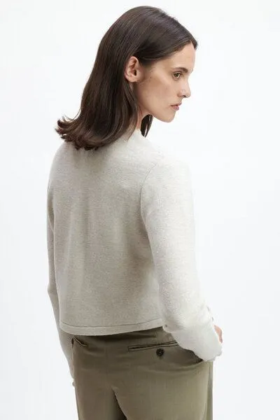 Stapf Damen Strickjacke Deborah, Écru, – Produktbild 4 von 4