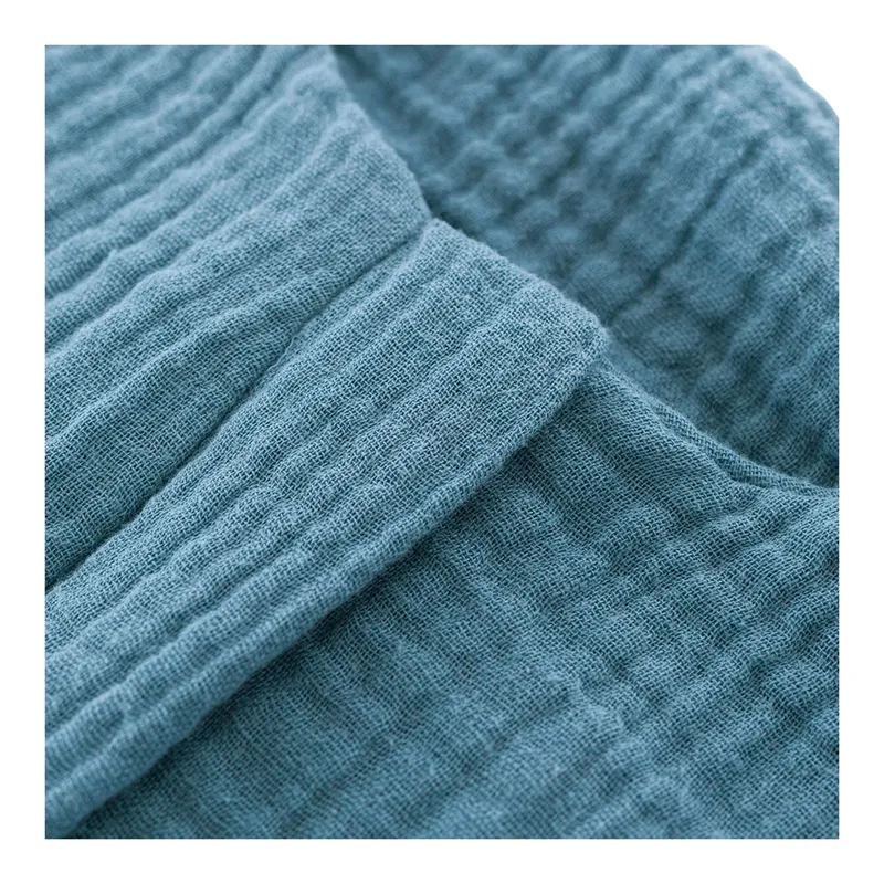 Träumeland Träumeland Sommerschlafsack Liebmich 0.5 TOG Baumwollmusselin, Blau, – Produktbild 1 von 3