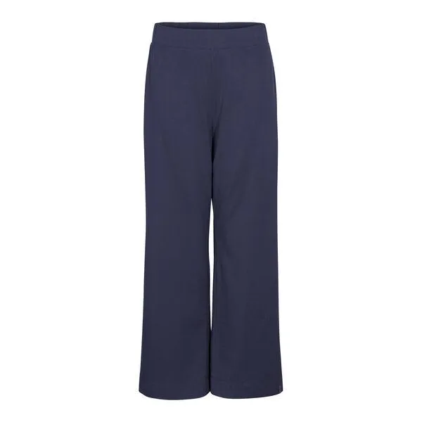 Jaya Jaya KAIRO - Damen - weich fliessende Yoga - und Lounge Pants ist aus einem Mix aus TENCEL Lyocell und Bio-Baumwolle hergestellt, Nightblue/blau, – Produktbild 2 von 2