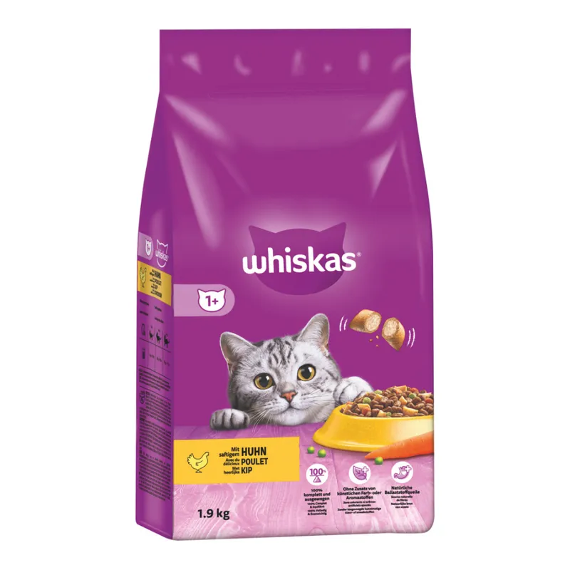 Whiskas Whiskas Trockenfutter Senior 7+ mit Huhn – Produktbild 1 von 1