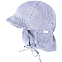 Maximo maximo Kleinkinder Sonnenmütze Bio Baumwolle mit UV-Schutz 50 Plus, Flieder, – Produktbild 1 von 1