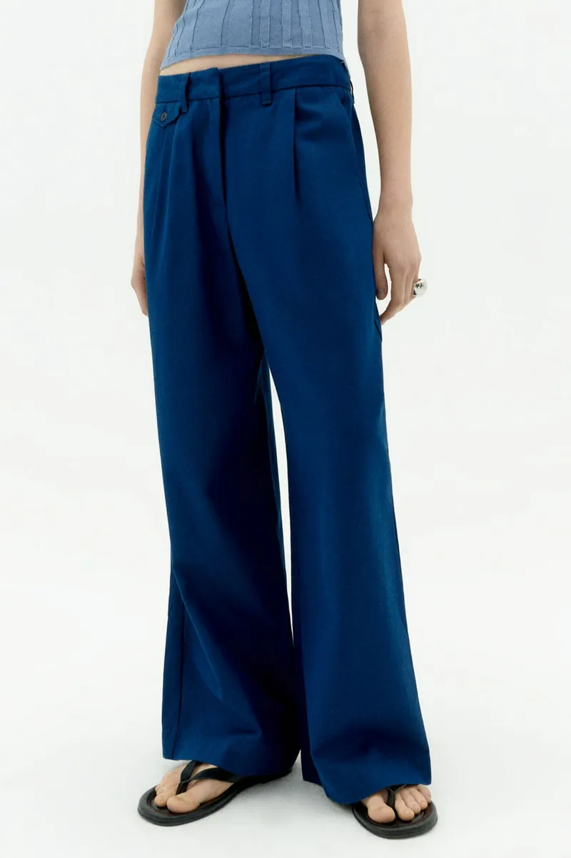thinking mu Thinking MU Damen vegan Hose Pat Blau, Dunkelblau, – Produktbild 2 von 2