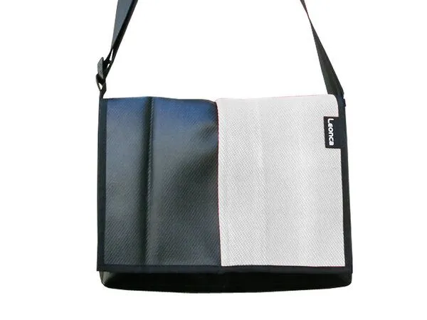 Leonca Leonca Taschen aus Feuerwehrschlauch in 3 Farben/ 5 Größen, Weiss, – Produktbild 2 von 8
