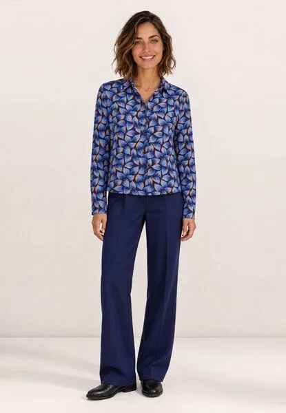 LANA Organic LANA Organic Bluse, Modell Rebecca, Kendra marine, – Produktbild 4 von 4
