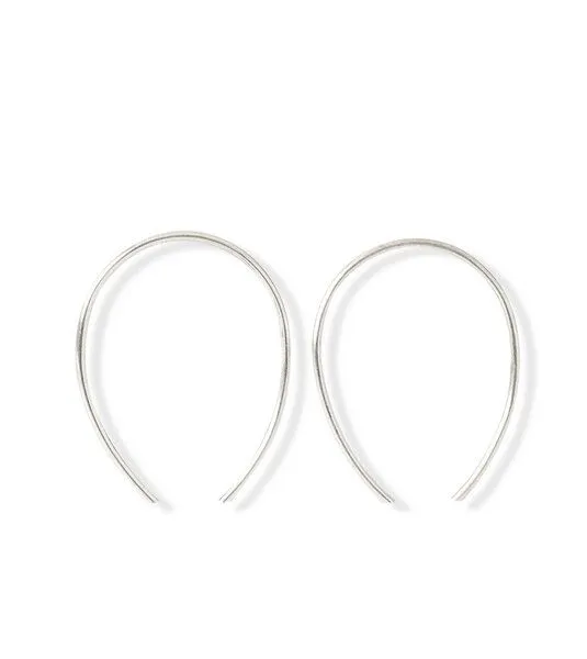 ting goods ting goods Doodles Ohrringe Arches aus Messing oder Sterlingsilber – Produktbild 2 von 3