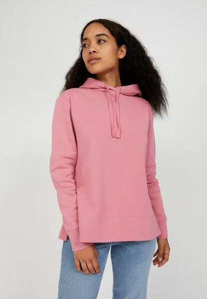 ARMEDANGELS ARMEDANGELS HAAVIN LOGO - Damen Sweathoodie aus Bio-Baumwolle, Cinnamon rose, – Produktbild 1 von 4