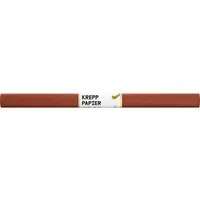 folia folia Krepppapier-Rollen, 50 cm x 2 m, 10 Rollen, kastanienbraun – Produktbild 1 von 1
