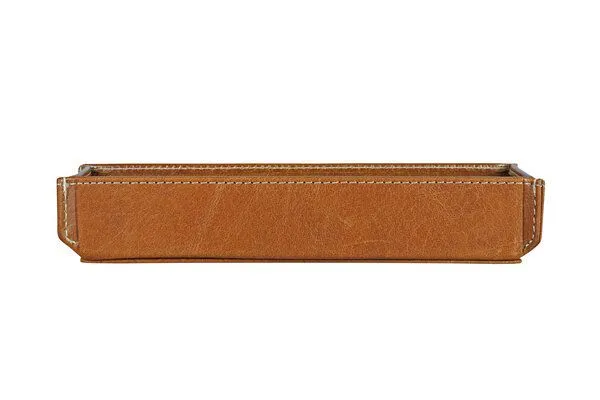 Alpenleder Alpenleder Stifteschale ZENTA, Cognac, – Produktbild 4 von 4
