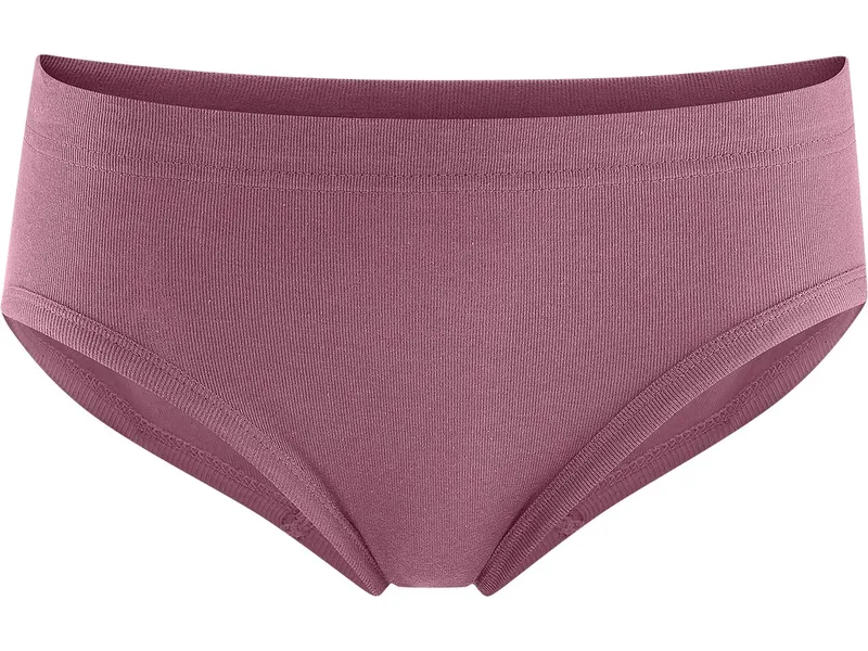 Living Crafts Living Crafts - Damen Taillen-Slip (100% Bio-Baumwolle), Rot, – Produktbild 3 von 4